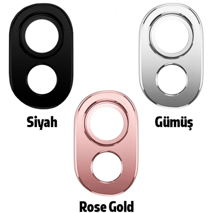 Xiaomi Mi 11 3D Metal Kamera Koruyucu Metal Lens-(5775)