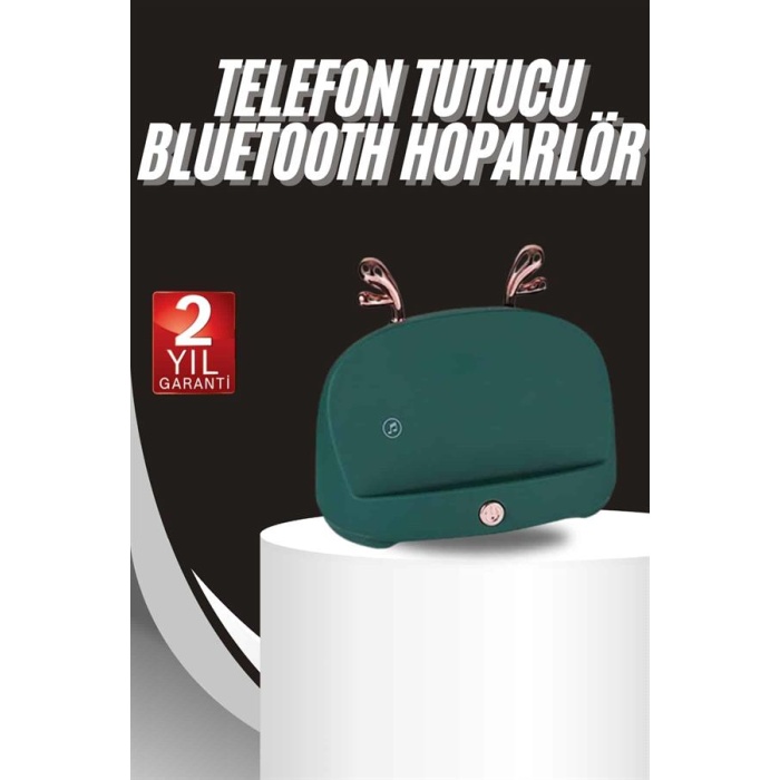 Bluetooth Hoparlör Uzun Pil Ömrü Yüksek Ses Kaliteli Kablosuz Telefon Tutma