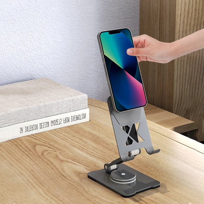 ALLY 360 Derece Dönebilen ve Katlanabilen Tablet ve Telefon Standı-(5775)