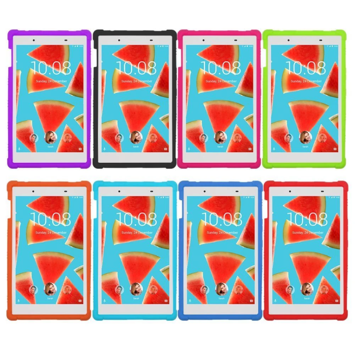 Lenovo Tab 4 8 (tb-8504 Standlı Silikon Kılıf Ultra Koruma Kılıf-(5775)