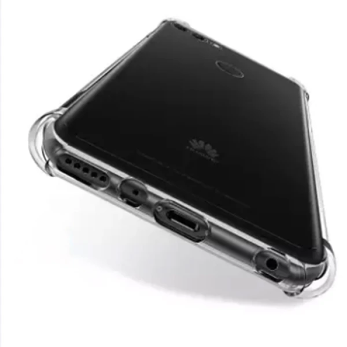 Huawei Y9 2018 Anti-Drop Darbe Emici Silikon Kılıf-(5775)