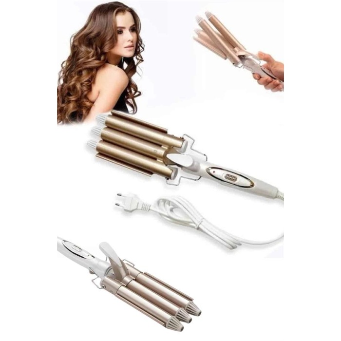 Wag Maşa Yeni Nesil Yüksek Isı Ayarlı Seramik Kaplama Saç Şekillendirici Doğal Bukle