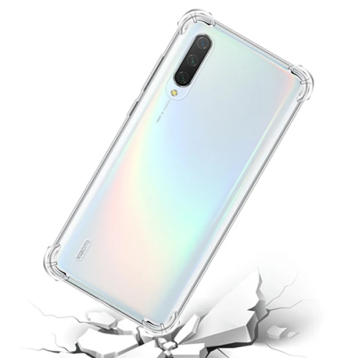 ALLY Xiaomi Mi 10 5G Anti-Drop Shockproof Darbe Emici Silikon Kılıf-(5775)