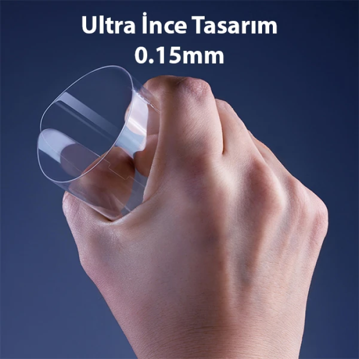 iPhone 13 Mini 5.4 Full Kaplama Hidrojel Film Full Ekran Koruyucu-(5775)