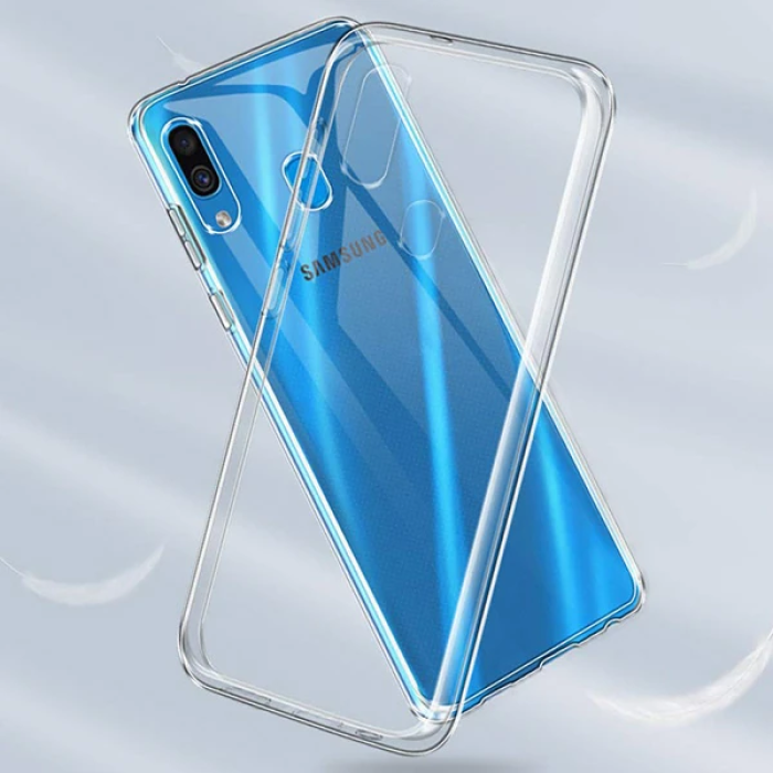 Ally Sm Galaxy A20/A30 Ultra Koruma Soft Şeffaf Silikon Kılıf-(5775)