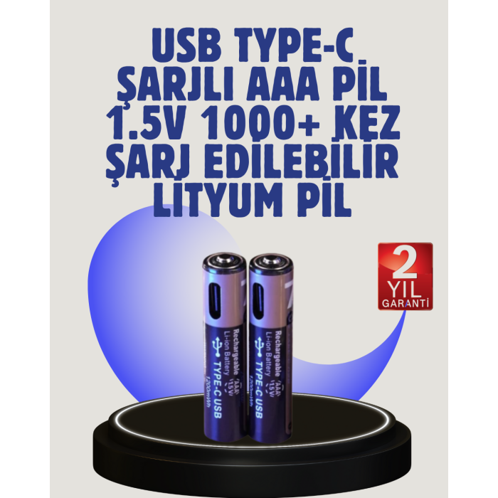Gelişmiş Güvenlik Özelliklerine Sahip AAA Lityum Pil – Korumalı ve Sağlam Tasarım