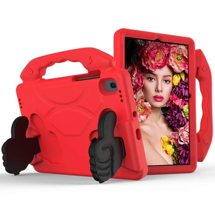 Ally Galaxy Tab S6 Lite P610- P615 Tab 7 10.4 T500-T505 Kılıf Eva Çocuk Shockproof Standlı Taşınabi-(5775)