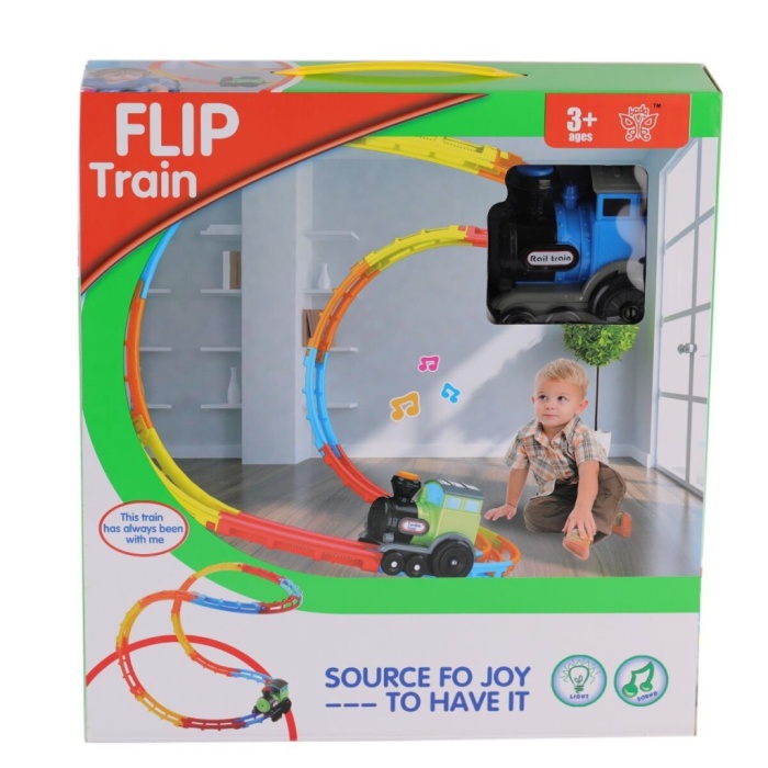 D9081 Kutulu Pilli Takla Atan Tren