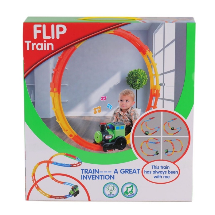 D9081 Kutulu Pilli Takla Atan Tren