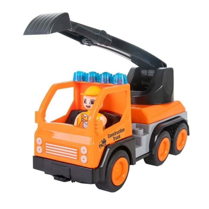 06 533 Double Bloc İş Makineleri Serisi -NessiWorld Oyuncak