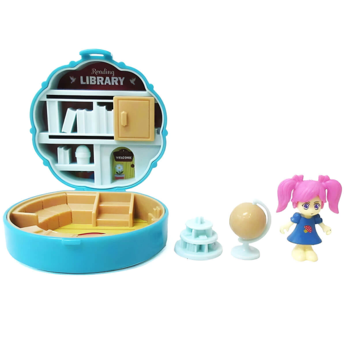 NessiWorld Taşınabilir Dollhouse Figür Sürpriz Paket