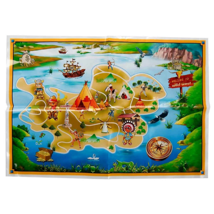 Kovboy Figürleri Oyun Seti