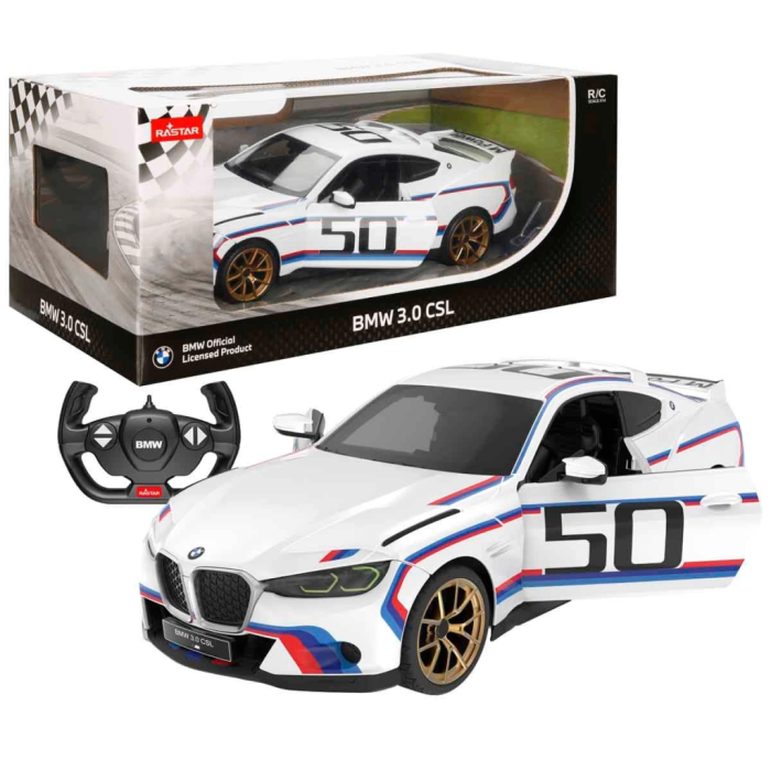 1/14 F/F BMW 3.0 CSL 2.4GHZ Işıklı Uzaktan Kumandalı Araba