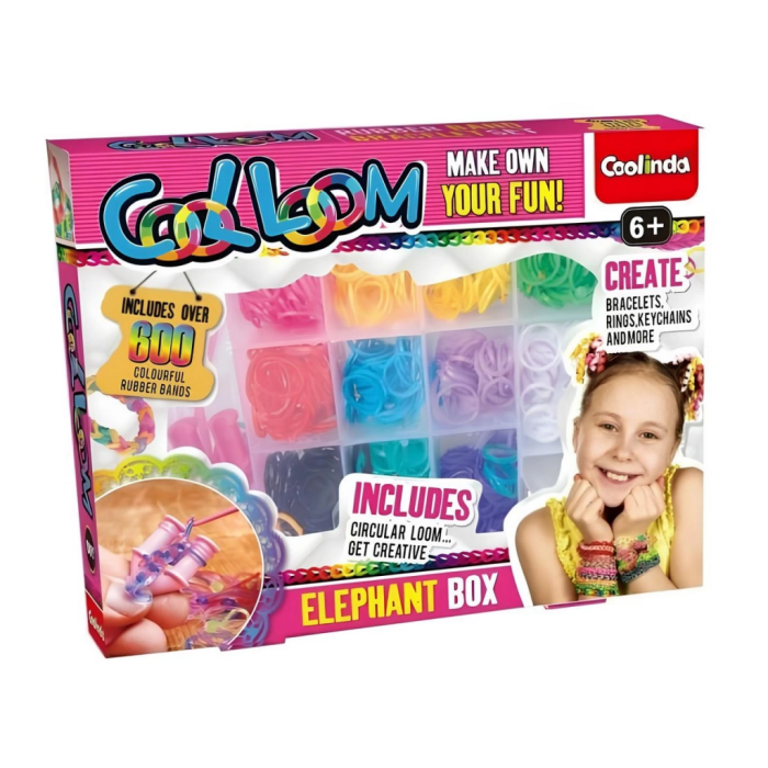 Cool Loom Elephant Box Hobi Set S00095692