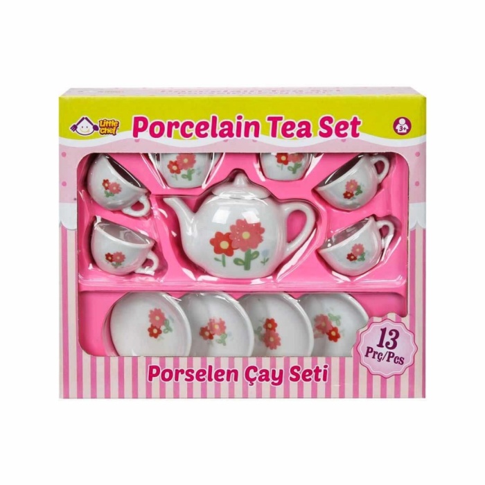 Porselen Çay Takımı 13 Parça