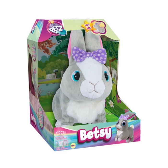 9586 Sesli ve Hareketli Peluş Tavşan Betsy -NessiWorld
