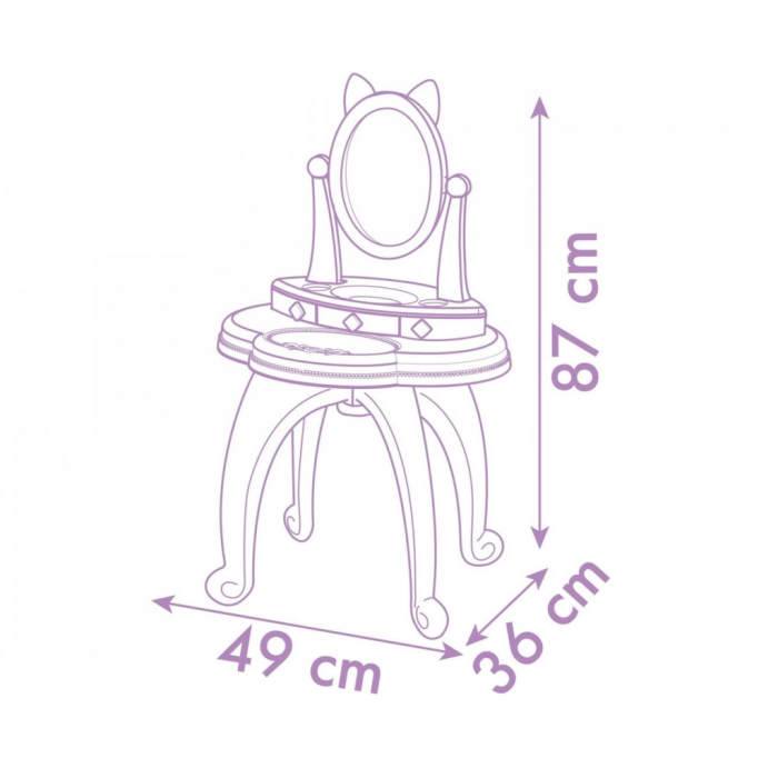 Gabby Makyaj Masası Ayaklı