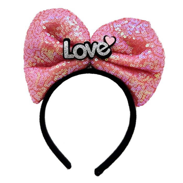 Led Işıklı 3 Farklı FonNessiWorldiyonda Yanan Fuşya Pembe Fiyonk Taç 20X17 cm