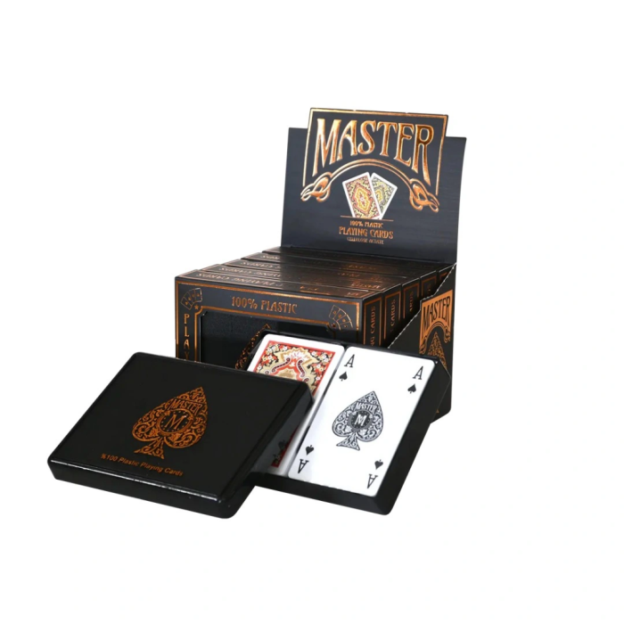 Master Plastik 2li Oyun Kağıdı (Mika Kutu)