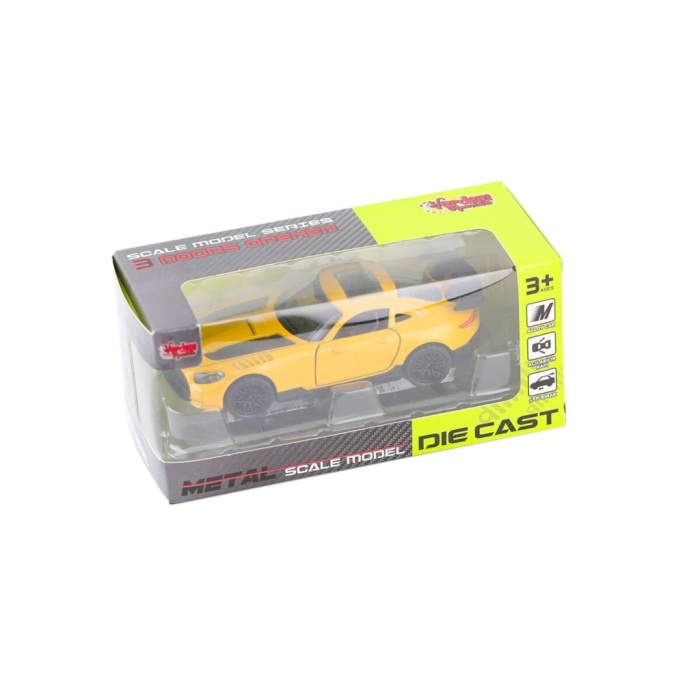 KM-36201A-Kutulu Çek Bırak 1:36 Metal Araba