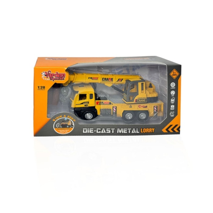 XX992-02AB Çek Bırak Işıklı ve Sesli Kule Vinç 1:28-Vardem Oyuncak