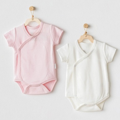 AC25643 2Li Zıbın Body Ekru Pembe