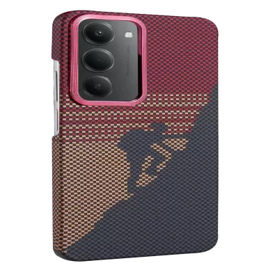 Newface Xiaomi Redmi 15 4G Vega Magsafe Kapak - Kırmızı