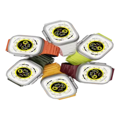 Newface Apple Watch Ultra 49mm Wowen Kordon - Siyah