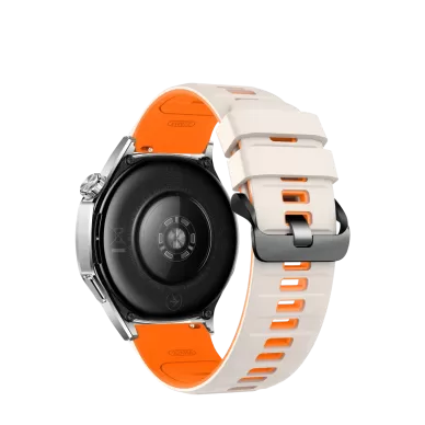 Newface Apple Watch Ultra 49mm Minoc Kordon - Beyaz-Turuncu