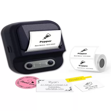 Newface P2 Kablosuz Etiket Yazıcı - Siyah