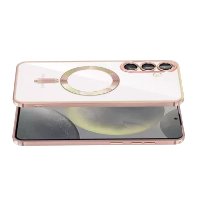 Newface Samsung Galaxy S26 Plus Kross Magneticsafe Kapak - Rose