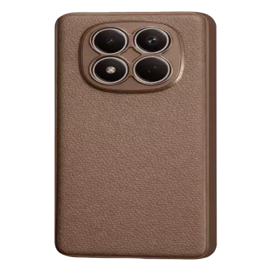 Newface Xiaomi Redmi Note 15 Pro 5G Thermax Silikon Kılıf - Kahverengi