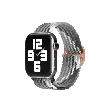 Newface Apple Watch 38mm Star Kordon - Gri-Siyah