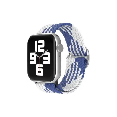 Newface Apple Watch 38mm Star Kordon - Mavi-Beyaz