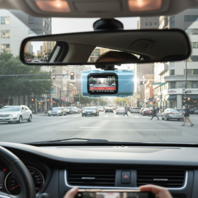 Mini Araç İçi Kamera Sürekli Kayıt Geniş Açılı