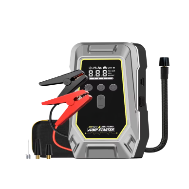 Lastik Şişirme Powerbank Özellikli Taşınabilir Cihaz