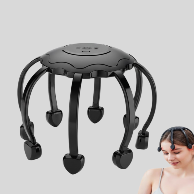 Elektrikli Kafa Masaj Aleti Çok Noktalı 360 Derece Kapsama