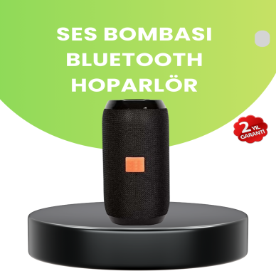 Taşınabilir Kablosuz Hoparlör 2 Woofer 2 Tweeter 12 Saat Oynatma