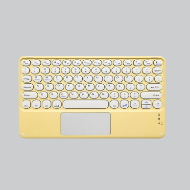 Bluetooth Klavye – Kablosuz Sessiz Tuşlu Android iOS Windows Uyumlu Kompakt Taşınabilir Tasarım