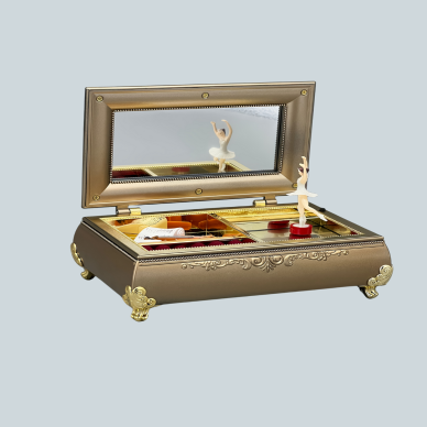 Kız Çocuk Oyuncak Piyano Görünümlü Balerinli Müzik Kutusu