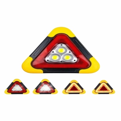 Reflektör Güneş Enerjili Taşınabilir Portatif Acil Güvenlik Işığı Araba Acil Uyarı Işığı