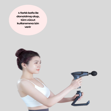 3in1 Fonksiyonel Şarjlı Masaj Aleti Ayak Yüz Vücut Masajı