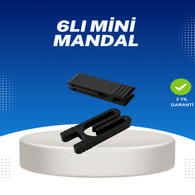 Cips Kahve ve Bakliyat İçin Poşet Kapatma Mandalı