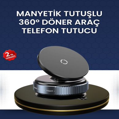 16 Mıknatıslı Araç Telefon Tutucu Kaymaz ve Güvenli