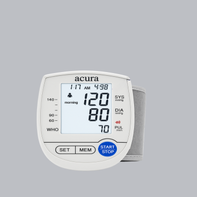 Şarjlı ve Pilli Bilek Tansiyon Ölçer Dijital Ekran Hafıza Kayıtlı