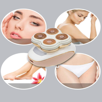 Pürüzsüz Cilt İçin Çok Başlıklı Ağrısız Tıraş Makinesi