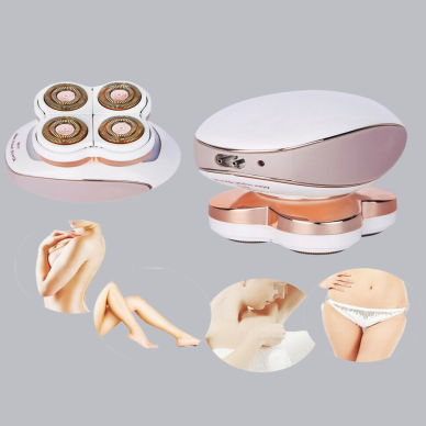 Pürüzsüz Cilt İçin Çok Başlıklı Ağrısız Tıraş Makinesi