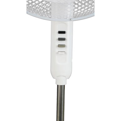 EVEREST FAN10 BEYAZ EcoWind 3 Kademeli Hız 40cm 3 Kanat Pervane ve Çerçeve 45W Otomatik Salınım Yükseklik Ayarlı Vantilatör(1923)