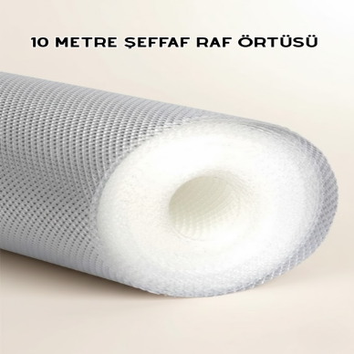 10 Metre Silikon Tabanlı Şeffaf Çekmece Düzenleyici Aparat