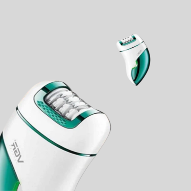 Şarjlı 3’ü 1 Arada VGR Epilatör LED Işıklı Suya Dayanıklı Hassas Bölge Epilasyon Makinesi